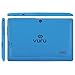 VURU A33 8GB Quad-Core Touchscreen Android Tablet 7 inch with Wi-Fi - Runs Android OS 4.4 - Features Front & Rear Cameras, Bluetooth, 1024 x 600 Resolution & Rechargeable 3000mAh Battery - Blue