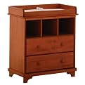 Stork Craft Lily 2 Drawer Changer Chest, Oak