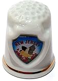 New Jersey State Souvenir Collectible Lpco Thimble