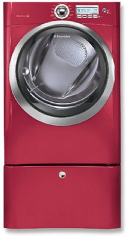 Electrolux : EWMGD65IRR 27 Steam Gas Dryer Red Hot Red