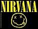 Apparel : Nirvana Happy Face Logo Official Sticker