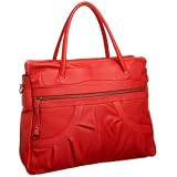 Latico Nappa Solid Double Pleat Pocket Tote