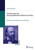 Produkt-Bild: Vorlesungen zur hom&ouml;opathischen Materia medica