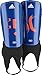 adidas Performance F50 Youth Shin Guards, Power Blue/Solar Orange/White, X-Large