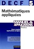 Mathématiques appliquées DECF 5 : Manuel & applications