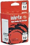 Original Inkrite For Hewlett Packard Black HP-10 Compatible Ink Jet Cartridge - HIGH CAPACITY (4844A)