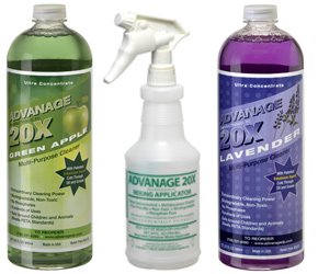 ADVANAGE 20X Multi-Purpose Cleaner Green Apple & Lavender 2 Pack - Manufacturer Direct - Our Newest Formula! On Sale
