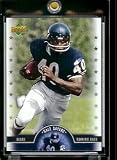 2005 Upper Deck Legends Gayle Sayers Chicago Bears Football Card #81 - Mint Condition - In Protective Display Case !!