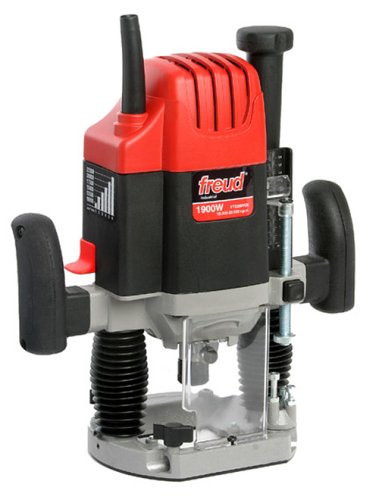 Freud FT2200EP 3-1/4 HP Variable Speed Plunge Router with Free Edge Guide