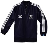 MLB Youth New York Yankees Legacy Track Jacket (Dark Navy, X-Large)