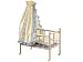 Himmelbett 53657 - Sunlight-Design mit Rollen, 64cm