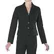 Isaac Mizrahi Sateen Jacket- Ebony