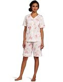 Carole Hochman Women's Rosewalk Garden Bermuda Pajama