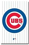 CHICAGO CUBS MLB LOGO BASEBALL POSTER