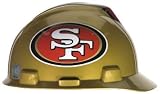 MSA Safety San Francisco 49ers - NFL V-Gard Protective Cap Hard Hat