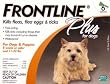 Merial Frontline Plus Flea and Tick Control for 0-to-22-Pound Dogs and Puppies, 6 Doses