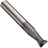 Niagara Cutter C230M Carbide End Mill, General Purpose, AlTiN Coated, 2 Flutes, Square End, 19mm Cutting Length, 20mm Cutting Diameter
