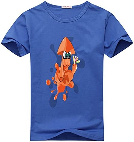 Vicky Center Mens T-Shirts Splatoon Puff Medium Navy