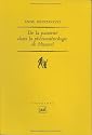 De la passivite dans phenom. husserl