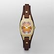 Fossil Women's JR9760 Skinny Brown Leather Strap Brown Analog Dial Watch