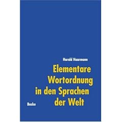 Elementare Wortordnung in den Sprachen der Welt