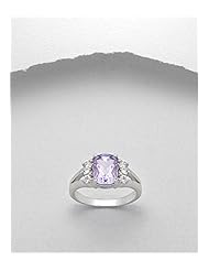 CZ Ring In 92.5 Sterling Silver