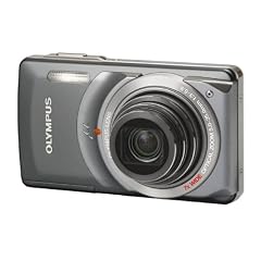 Olympus Mju-7010 Digitalkamera (12 Megapixel, 7-fach opt. Zoom, 6,9 cm (2,7 Zoll) Display, Bildstabilisator, AF-Verfolgung) Titanium Grey
