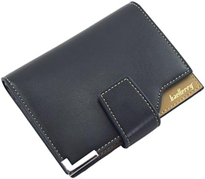 IU COMP BAELLERRY Men's Vertical Short Hasp Wallet,Blue