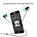 Earphones, Vomach Dual Dynamic Driver Headphones Stereo Headphones with Heavy Bass Running Earphones with Mic Black