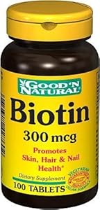 Biotin 300 mcg Good 'N Natural 100 Tabs