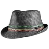 Quiksilver Mens Pack Rat Fedora, Black, Large/X-Large