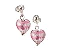 SCOUT Kinderschmuck Ohrstecker 925 Sterling Silber Herz aus Muranoglas 262091100