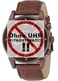 Produkt-Bild: Fossil Ersatzband Uhrenarmband Leder Band 24mm Braun FS4386