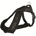 Trixie 20371 Premium Geschirr, S 35-50 cm/25 mm, schwarz