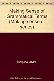 Making sense of grammatical terms