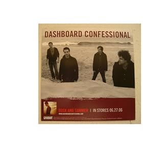 The Dashboard Confessional Poster 2 sided Band Shot