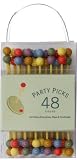 Retro Dark Disposable Party Picks Refill Pack (48 Picks)