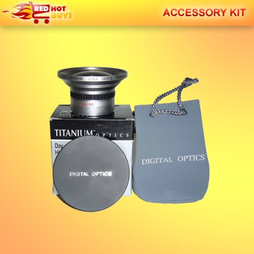 0.38X FISHEYE LENS JVC GZ-MG365 MG360 GZ-MG335 GZ-MG330