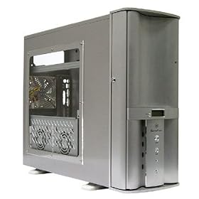 Silverstone Temjin TJ05SX (SST-TJ05-SX, SST-TJ05S-X) - Silver Computer Tower PC Case w/ Thermal Controller Kit & Tranparent Side Window- Accept EXTENDED (12x13) size ATX M/B-Won No. 1 Award on Tom\'s Hardware Review