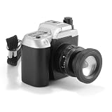 NOVELTY LED SLR CAMERA CIGARETTE TORCH LIGHTER W/ STRAP