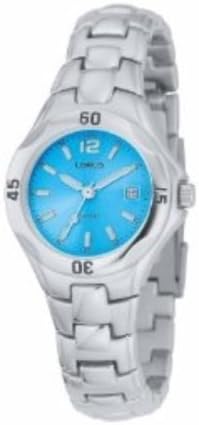 Womens Lorus By Seiko All Stainless Steel Deployment Clasp Dress Date Watch 648