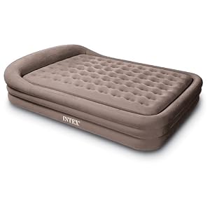 Intex Comfort Frame Rising Comfort Queen Airbed