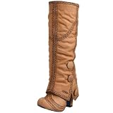 Irregular Choice Women's Spit Spot Boot,Light Brown,8.5 M US