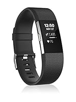 Fitbit Pulsera de Fitness Charge2 Small (Negro)