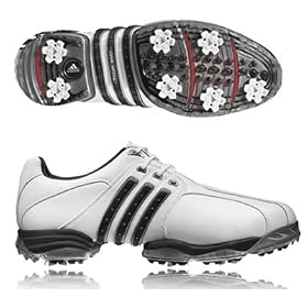 Click here to buy Adidas 2008 Mens Tour 360 II Golf Shoe - Running White Running White Black - 737336 by adidas.