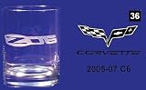 Corvette Engraved Glassware