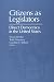 Books : CITIZENS AS LEGISLATORS: DIRECT DEMOCRACY IN THE UNITED STATES (PARLIAMENTS & LEGISLATURES)