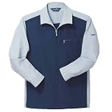 Bodyfine | #BF-705長袖ブルゾン 【東レ/春夏】（男女兼用）【size 3S～6L/４色展開】 作業服 ネイビー(100) LL