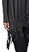 Women's Casual Open Front Long Sleeve Jersey Knit Asymmetric Fringed Cardigan