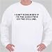 I can't remember if I'm the good twin or the evil one. Sweatshirt